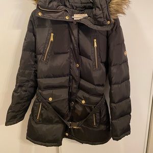 Michael Kors Black Puffer Parka